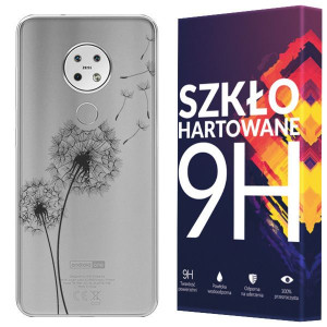 Etui Do Nokia 7.2 Pokrowiec Case Koronka + Szkło