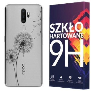 Etui Do Oppo A5 2020 Koronka Nadruk Kreatui +szkło