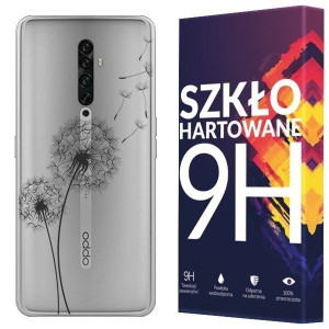 Etui Do Oppo Reno 2 Koronka Nadruk Kreatui + Szkło