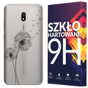 Etui Do Xiaomi Redmi 8a Koronka Nadruk Case +szkło