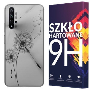 Etui Do Huawei Nova 5t Case Koronka + Szkło 9h