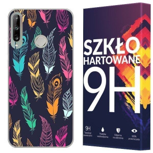 Etui Do Huawei Y7p Kreatui Nadruk Artcase + Szkło