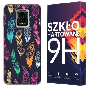 Etui Do Redmi Note 9 Pro Max Artcase 0.3mm + Szkło