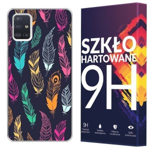Etui Do Samsung Galaxy A71 5g A716 Artcase + Szkło