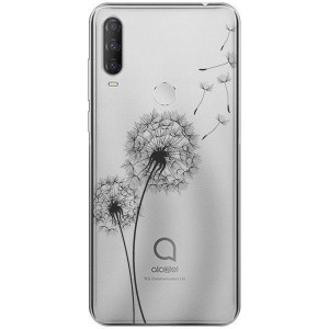 Etui Do Alcatel 3l 2020 Pokrowiec Koronka Nadruk