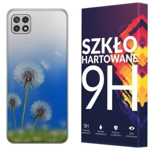 Etui Do Samsung Galaxy A22 5g Gradient + Szkło 9h