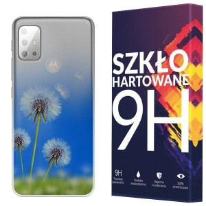 Etui Do Motorola Moto G20 Case Gradient + Szkło 9h