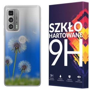 Etui Do Motorola Edge 20 Pro 5g Gradient + Szkło