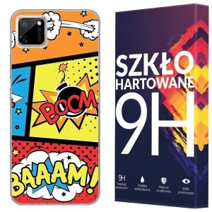 Etui Do Realme C11 Kreatui Nadruk Artcase + Szkło
