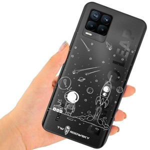 Etui Do Realme 8 Pro Case Nadruk Twardowsky Space