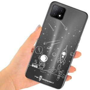 Etui Do Oppo A53 5g Case Nadruk Twardowsky Space