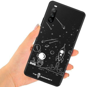 Etui Do Sony Xperia 10 Iii Twardowsky Space +szkło