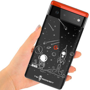 Etui Do Google Pixel 6 Nadruk Tył Twardowsky Space