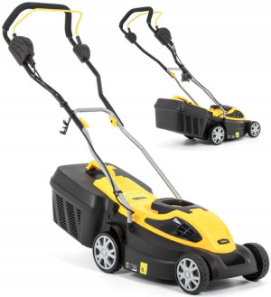 Kosiarka Elektryczna 34cm 1400w Z Koszem 35l