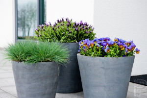 Pottery Pots, donica Bucket M, Grey