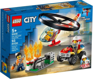 Lego 60248 City Helikopter Strażacki Leci Na Ratun