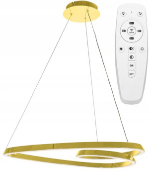 Lampa Sufitowa Led Metal Nowoczesna Czarna Black