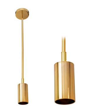 Lampa Sufitowa Wisząca Złota Nowoczesna Gold