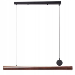 Lampa Wisząca Forest Line Led Drewniana Nowoczesna