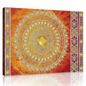 Obraz do salonu MANDALA nowoczesny canvas 100x70