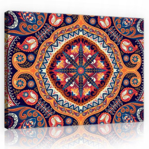 Obraz do salonu MANDALA nowoczesny symbol 100x70