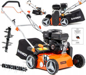 2w1 Wertykulator Aerator Spalinowy 6,5km Dwa Wałki