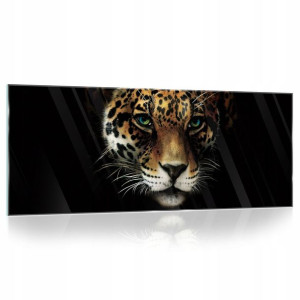 Obraz na szkle szklany ZWIERZĘTA gepard 3D 125x50