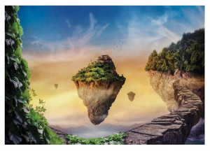 Fototapeta dla dzieci MAGICZNY LAS Fantasy 254x184