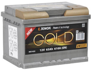 Akumulator Jenox Gold 12V 63Ah 610A