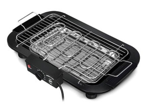 Grill Elektryczny Przenośny 230v 2000w Czarny Ag225d