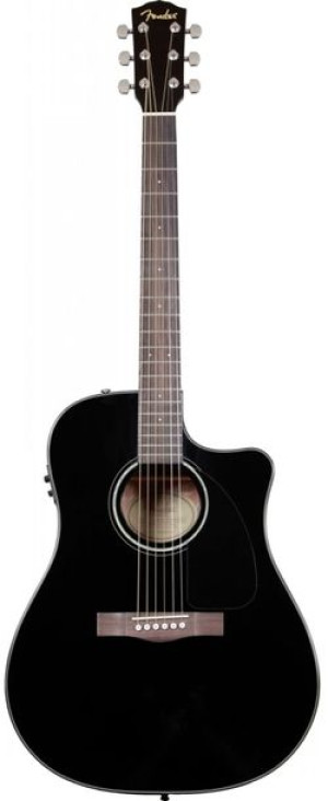 Fender Cd60sce Blk Gitara Elektro Akustyczna