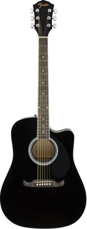 Fender Fa-125ce Blk Gitara Elektro Akustyczna
