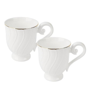 Komplet 2 kubków porcelanowych Tadar Sonata 350ml
