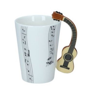 Kubek Gitara Klasyczna Muzyka Instrument Prezent