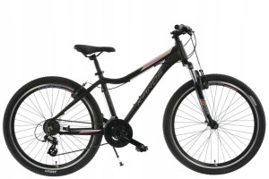 Rower MTB 26 Kands Slim-R grafitowo-różowy r16