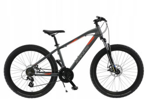 Rower MTB Kands 26 Stranger szaro-pomarańczowy r17