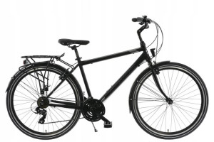 Rower Kands Trekkingowy 28 Navigator M21czar-biały