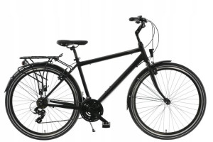 Rower Kands Trekkingowy 28 Navigator M21czar-bordo