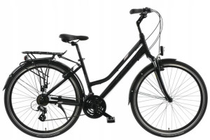 Rower Trekkingowy Kands 28 Travel-X D czar-róż r19