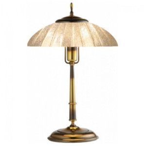 Retro lampka gabinetowa ONYX 8747 stojąca oprawa na biurko patyna połysk