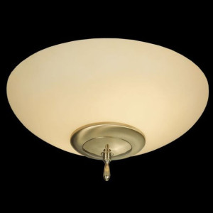 Antyczny plafon ONYX 8781 szklana lampa sufitowa do salonu patyna