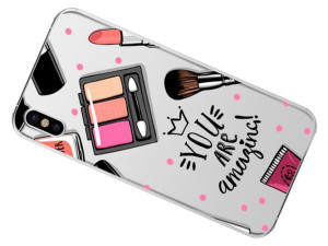 Iphone Xs Etui Fashion Nadruk Kreatui Obudowa Case