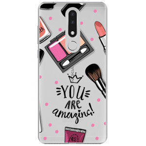 Etui Do Nokia 3.1 Plus Fashion Nadruk Kreatui Case