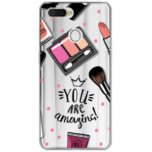 Etui Do Oppo A7 Fashion Nadruk Pokrowiec Kreatui