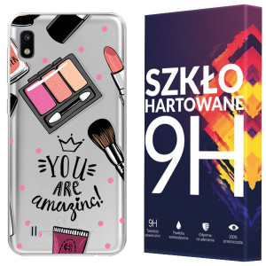 Etui Do Samsung Galaxy A10 Sm-a105 Fashion + Szkło