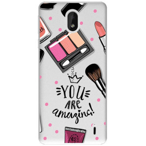 Etui Do Nokia 1 Plus Pokrowiec Case Fashion Nadruk