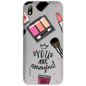 Etui Do Huawei Y5 2019 Pokrowiec Fashion Nadruk