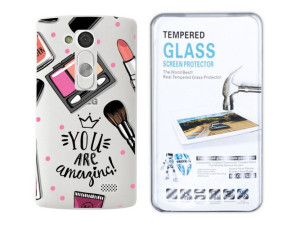 Etui Do Lg L Fino D290n / L70+ Fashion + Szkło 9h