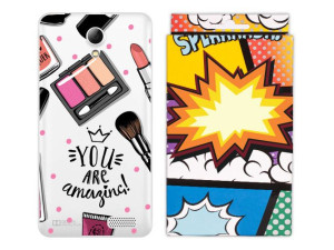 Lenovo A319 Etui Fashion Nadruk Kreatui + Folia