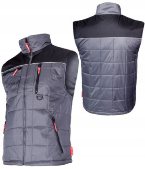 Bezrękawnik ocieplany szary M 164-170cm LAHTI PRO